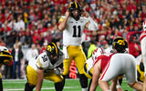 The Hawkeyes handled the Badgers in Madison on Saturday. (Photo by Dennis Scheidt)