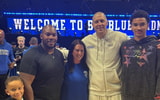 Boogie Cook poses with Kentucky coach Mark Pope (Photo provided by Boogie Cook)