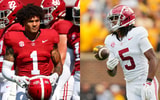 Alabama DBs Domani Jackson and Dijon Lee