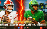 INSIDE THE MATCHUP INDIANA PREPARES FOR #3 OREGON - 1