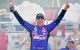 Denny Hamlin NASCAR Las Vegas win