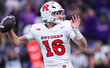 Rutgers quarterback Athan Kaliakmanis