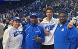 Josh Irving poses with John Wall on Kentucky visit (Photo provided by Josh Irving)