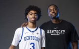 Reese Alston on Kentucky Visit (Photo via UK Athletics)