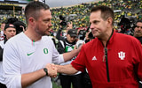 Oregon HC Dan Lanning and Indiana HC Curt Cignetti