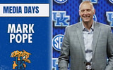 Mark Pope at SEC Media Days