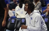 Kentucky forward Jayden Quaintance at Big Blue Madness - Dr. Michael Huang, Kentucky Sports Radio