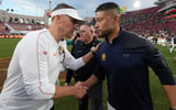 Lincoln Riley, USC. Marcus Freeman, Notre Dame