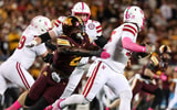 Nebraska football QB Dylan Raiola vs. Minnesota