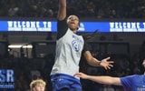 tonie-morgan-surreal-moment-playing-front-bbn-first-time-blue-white-game