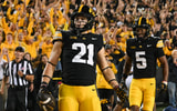 The Hawkeyes defeated the Nittany Lions on Saturday. (Photo by Dennis Scheidt)