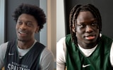 Michigan State guards Trey Fort (left) and Kur Teng (right). Photo of Kur Teng by Nick King, USA TODAY Sports
