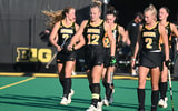 Milly Short was the hero on Sunday for the Hawkeyes. (Photo by Dennis Scheidt)