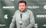 Michigan State HC Jonathan Smith.