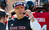 Texas Tech head coach Joey McGuire (Photo by Mark Rebilas/Imagn Images)