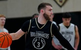 Purdue Boilermakers guard Braden Smith (3) practices Wednesday, Sept. 24, 2025, at Mackey Arena in West Lafayette. © Christine Tannous/IndyStar / USA TODAY NETWORK via Imagn Images