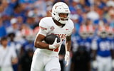 Texas star punt returner Ryan Niblett had 88 yards on two returns against Kentucky, via Matt Pendleton-Imagn Images