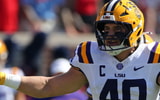 LSU may be without starting linebacker Whit Weeks vs. No. 3 Texas A&M (Photo: Petre Thomas-Imagn Images)