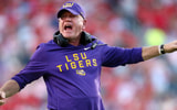 LSU head coach Brian Kelly sounded off with his thoughts on the 5-2 start (Photo: Petre Thomas-Imagn Images)
