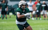 Michigan State TE Jayden Savoury (photo courtesy of Michigan State athletics via Twitter).