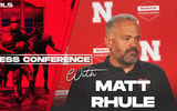 Nebraska football coach Matt Rhule