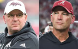 Texas A&M HC Mike Elko, Alabama HC Kalen DeBoer