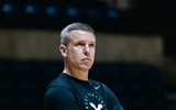West Virginia head basketball coach Ross Hodge