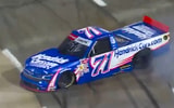Rajah Caruth Martinsville wreck NASCAR