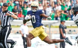 Notre Dame WR Malachi Fields Purdue