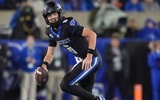 Kentucky QB Cutter Boley against Tennessee, via Angelina Alcantar:News Sentinel : USA TODAY NETWORK via Imagn Images