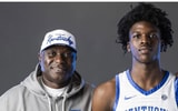 Obinna Ekezie on Kentucky visit (Photo: UK Athletics)
