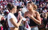 Jerzy Robinson and Tessa Johnson at South Carolina's football game against Alabama (Photo by Katie Dugan/GamecockCentral)