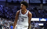 UConn Basketball forward Jaylin Stewart