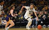 The Hawkeyes defeated Ashland University in an exhibition on Thursday. (Photo by Dennis Scheidt)