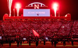 Nebraska football held its first-ever Black Out Game vs. USC at Memorial Stadium