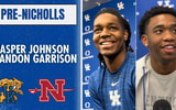 Jasper Johnson, Brandon Garrison preview Kentucky's season-opener