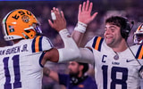 LSU QBs Garrett Nussmeier, Michael Van Buren