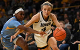 The Hawkeyes defeated Southern in the season-opener on Monday night. (Photo by Dennis Scheidt)