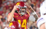 USC quarterback Jayden Maiava during a game against Northwestern