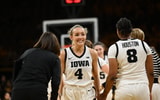 The Hawkeyes defeated in-state rival Drake on Thursday night. (Photo by Dennis Scheidt)