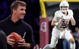 Former Giants QB Eli Manning, Texas QB Arch Manning