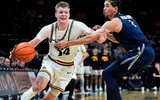 The Hawkeyes defeated Xavier on Friday night. (Photo by Julia Hansen/Iowa City Press-Citizen)