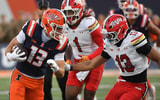 NCAA Football: Maryland at Illinois