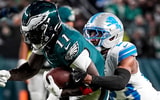 Lions DB Rock Ya-Sin, Eagles WR AJ Brown