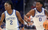 Photos of Jasper Johnson (left) and Rob Dillingham via Dr. Michael Huang, Kentucky Sports Radio