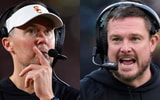 USC HC Lincoln Riley, Oregon HC Dan Lanning