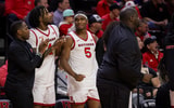 Rutgers Basketball players Bryce Dortch and Darren Buchanan
