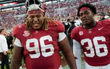 Alabama DL Tim Keenan and LB QB Reese
