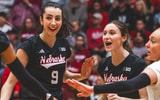 Nebraska volleyball Virginia Adriano, Bergen Reilly