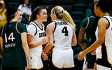 The Hawkeyes hung on to defeat the Hurricanes on Saturday night. (Photo by UI Athletics)